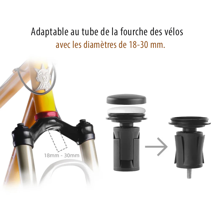 Fourche vélo pour TAG GPS