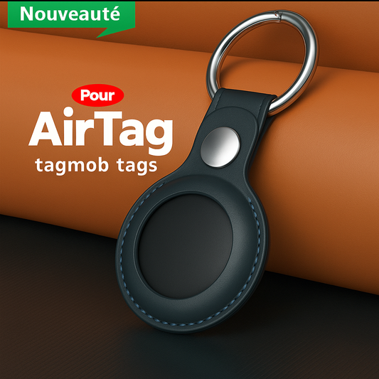 Porte clé en cuir pour TAG GPS