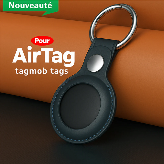 Porte clé en cuir pour TAG GPS