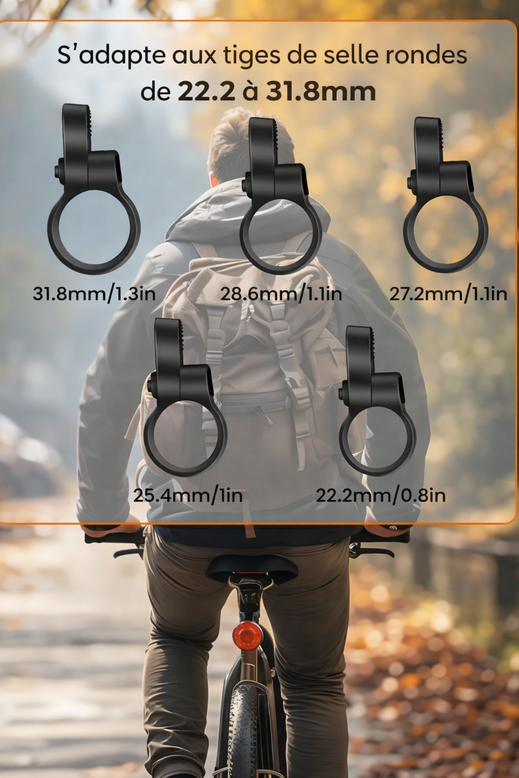 Support pour TAG GPS