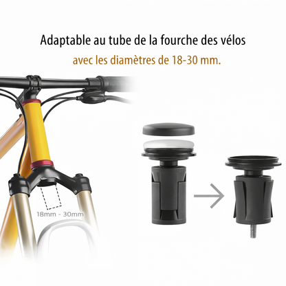 Fourche vélo pour TAG GPS